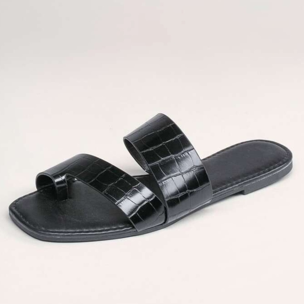 🔥 Toe Ring Crocodile Sandals🔥 - Picture 3 of 3